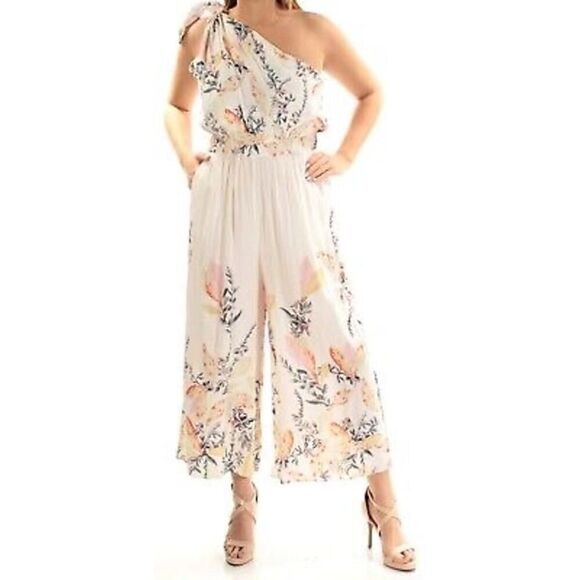 FREE PEOPLE FLORAL JUMPSUIT SIZE SMALL - Picture 5 of 12